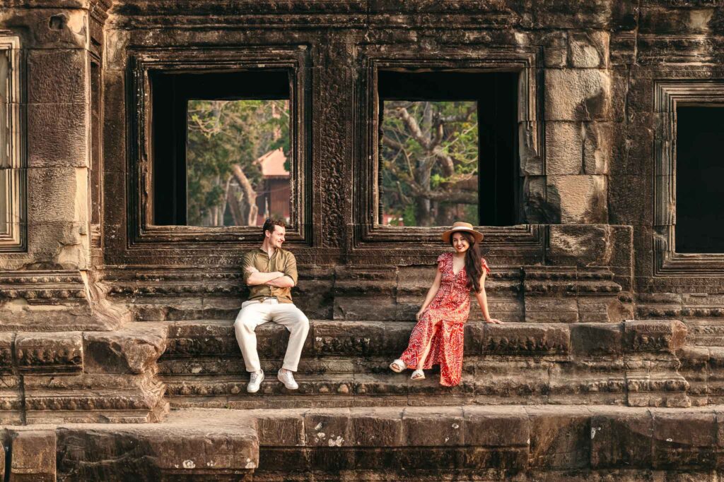 Couple photoshoot at Angkor Wat