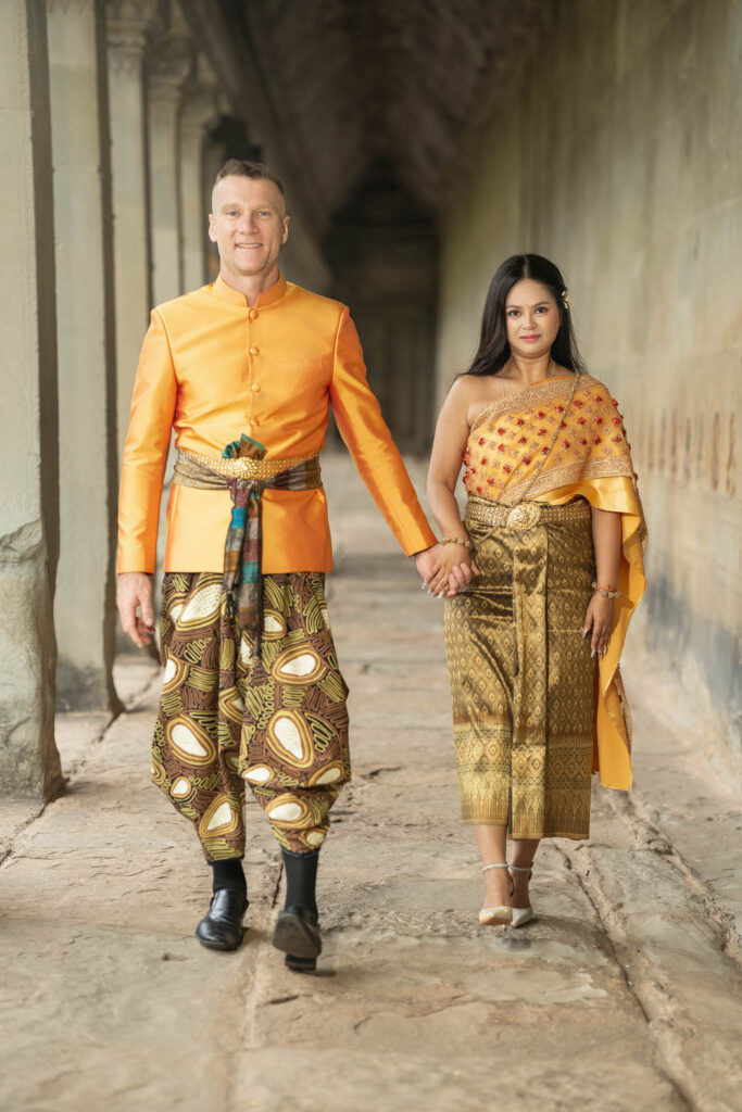 angkor wat pre wedding photoshoot couple 2